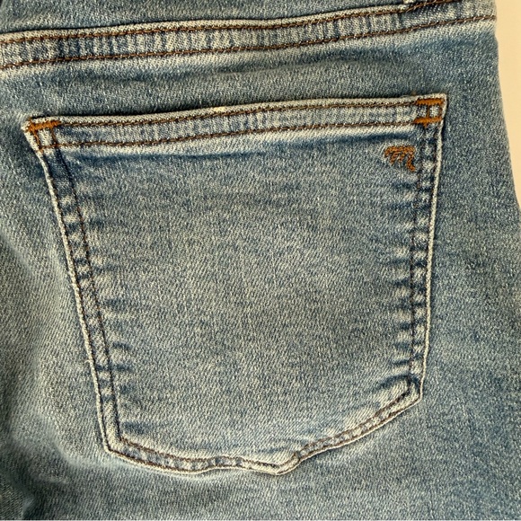 Madewell High-Rise Stovepipe Jeans MagicPockets Medium Light Denim 25 - Picture 11 of 11